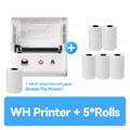 58MM Mini Pocket Thermal Receipt Printer Mobile Portable Ticket Bill Wireless Bluetooth USB Thermal POS Printer PC Android IOS