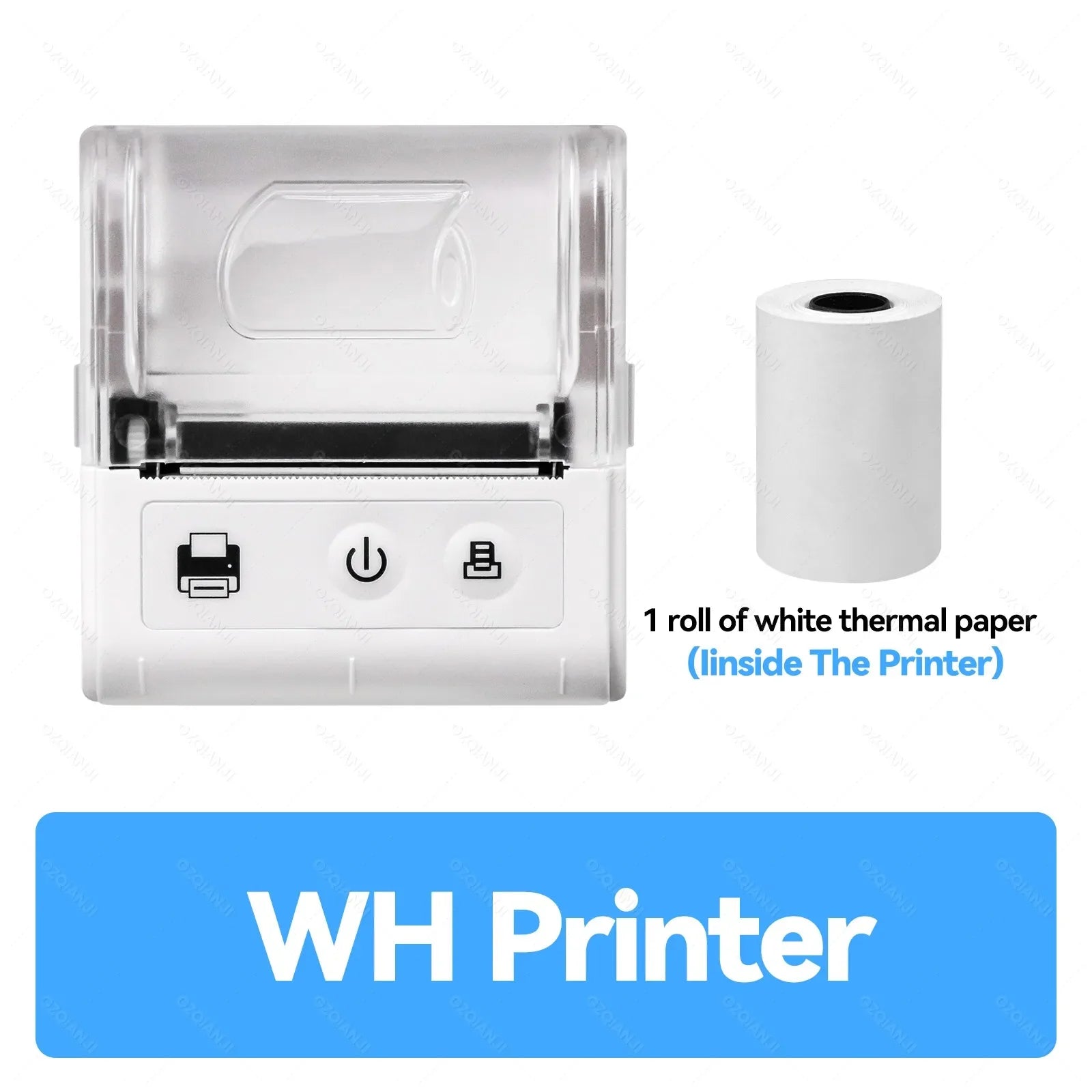 58MM Mini Pocket Thermal Receipt Printer Mobile Portable Ticket Bill Wireless Bluetooth USB Thermal POS Printer PC Android IOS